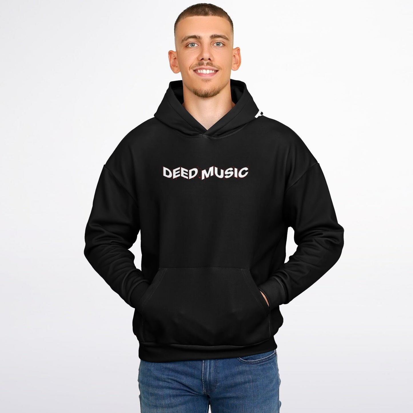 DEED MUSIC Heavyweight Oversized Hoodie - AOP