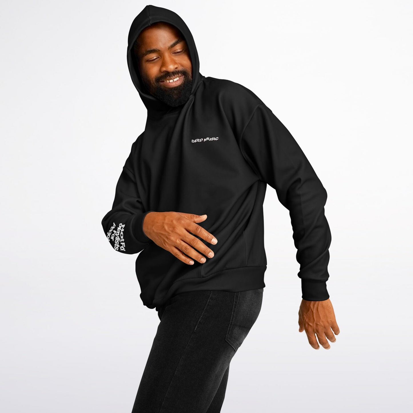 DEED MUSIC Heavyweight Oversized Hoodie - AOP