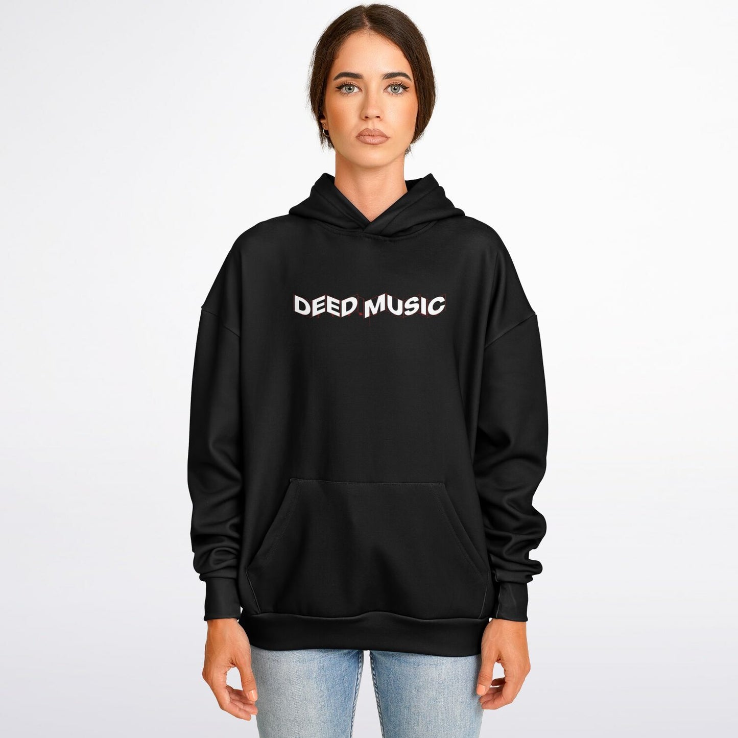 DEED MUSIC Heavyweight Oversized Hoodie - AOP