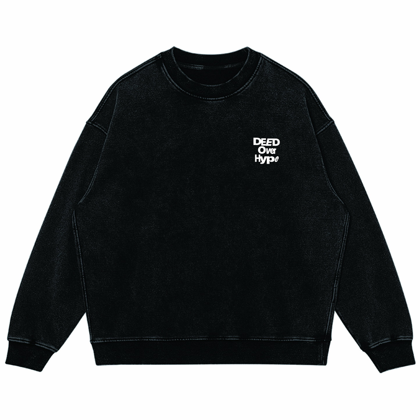 Unisex Super Heavyweight Oversized Faded Sweatshirt(440GSM)
