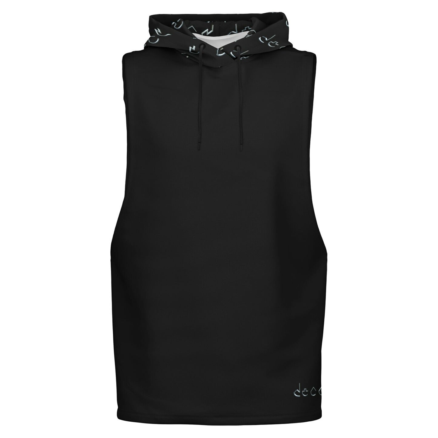 DEED CHAMP - Athletic Drop Armhole Hoodie - AOP