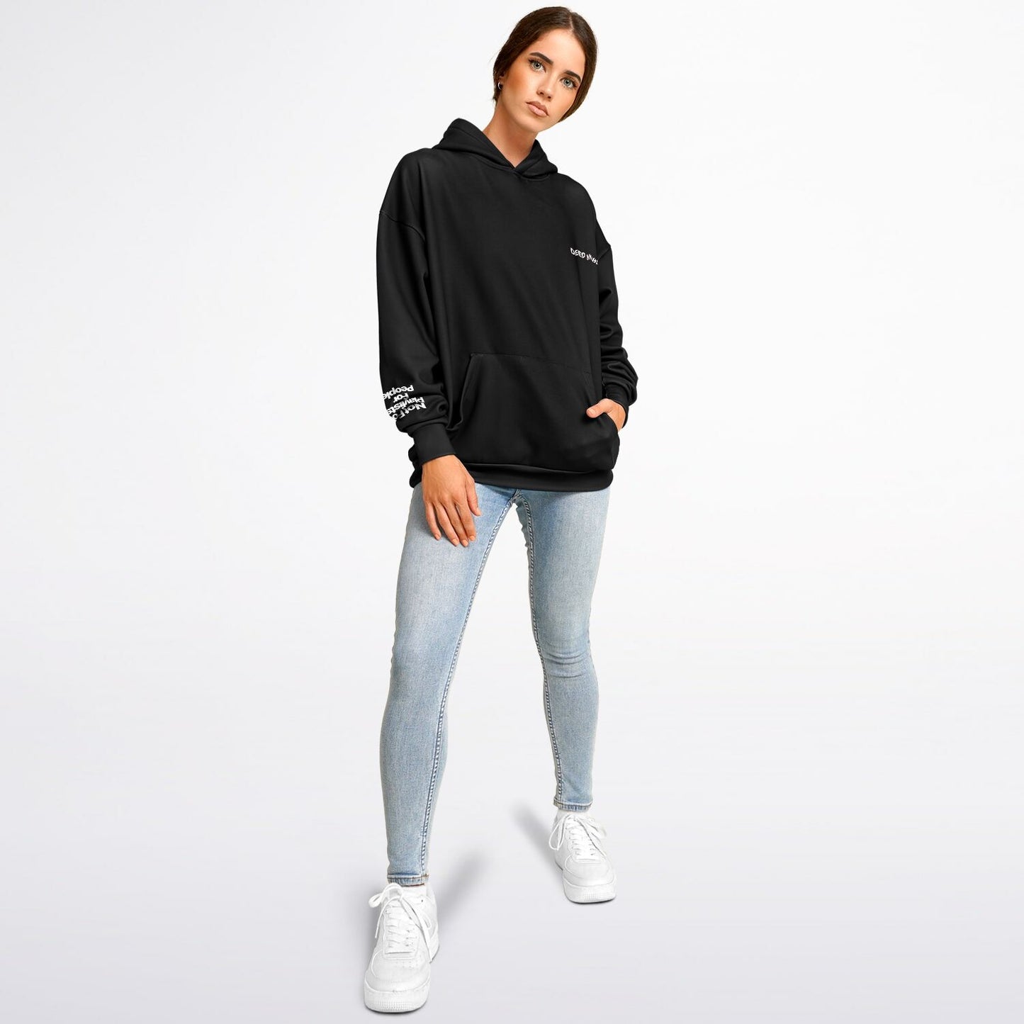 DEED MUSIC Heavyweight Oversized Hoodie - AOP