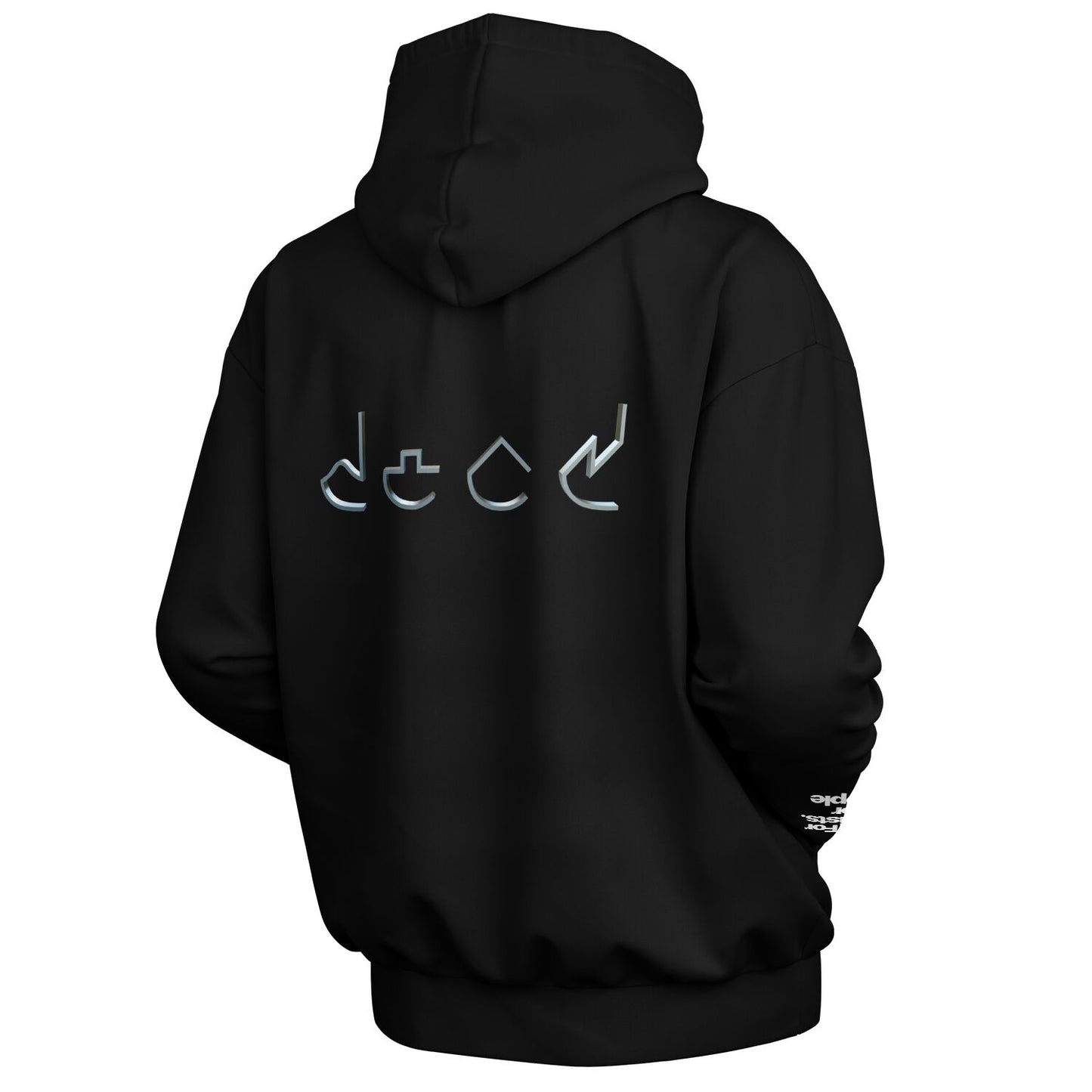 DEED MUSIC Heavyweight Oversized Hoodie - AOP