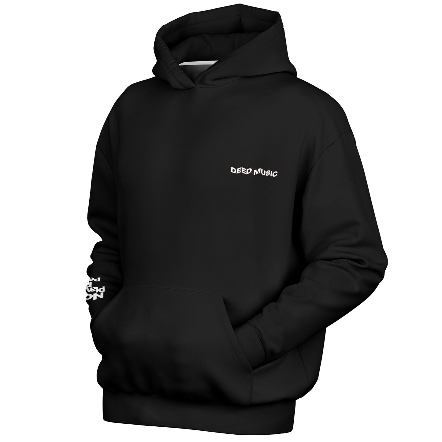DEED MUSIC Heavyweight Oversized Hoodie - AOP