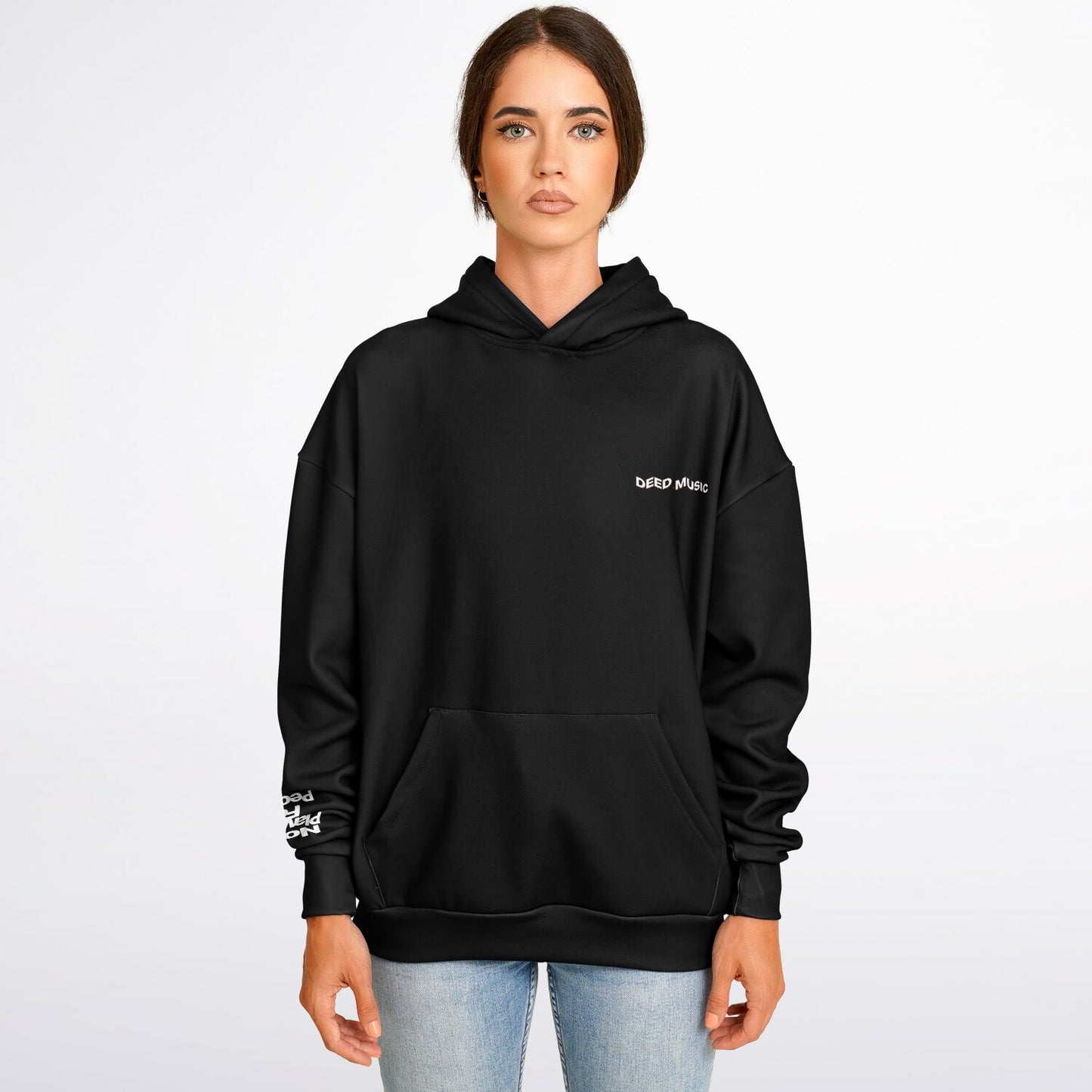 DEED MUSIC Heavyweight Oversized Hoodie - AOP