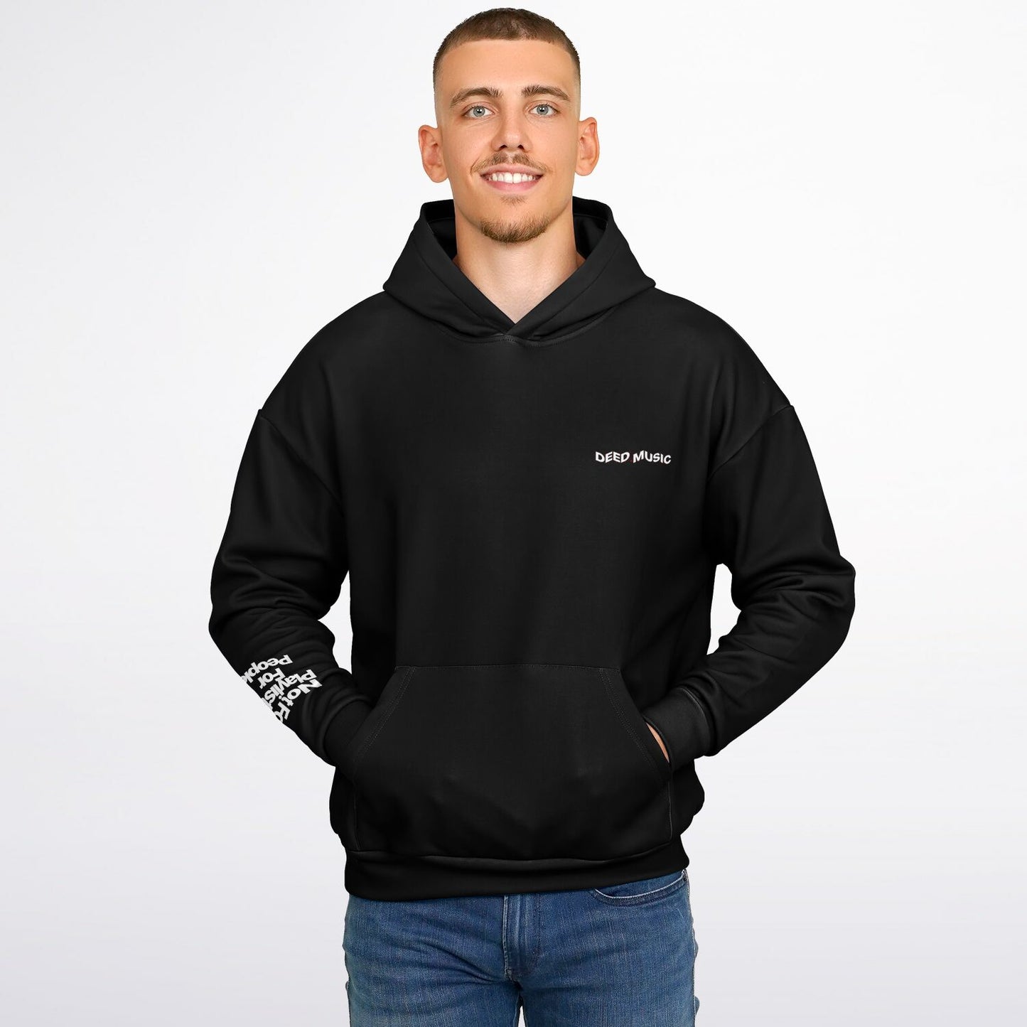 DEED MUSIC Heavyweight Oversized Hoodie - AOP