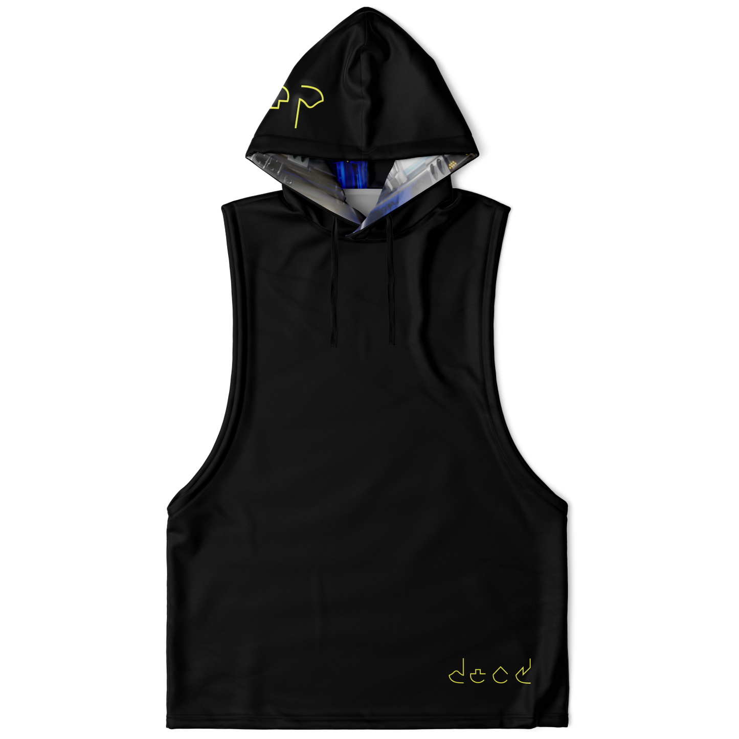 Departing Earth Sleeveless Hoodies – Embrace Sustainable Fashion with a Futuristic Edge